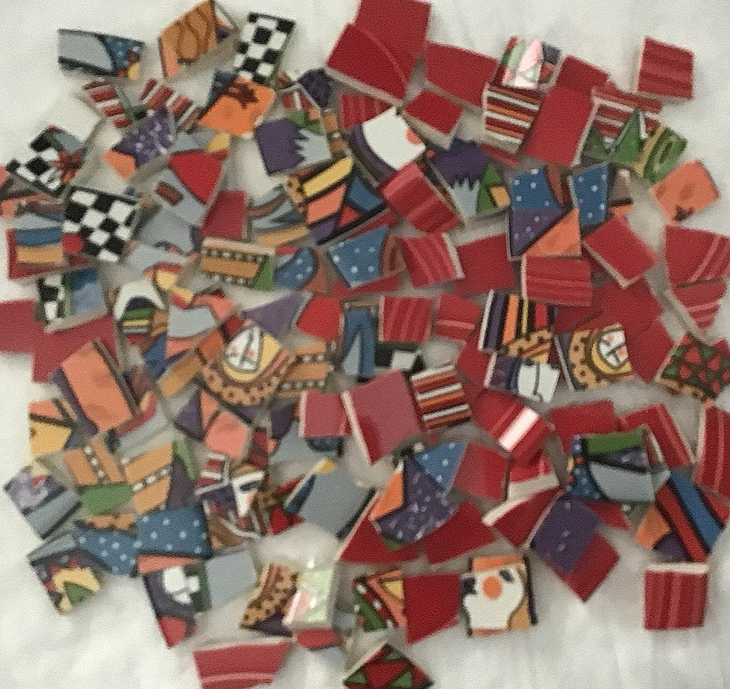 Large PicaSso – VitroMaster Metropolitan cut tiles 9 lg images & 120+ sm tiles