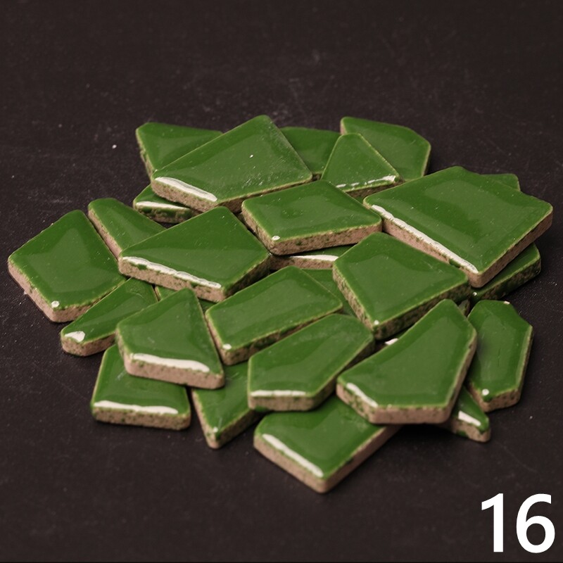 200g Asymmetrical Ceramic Mosaic Tiles DIY for Artwork Craft Home Decoration