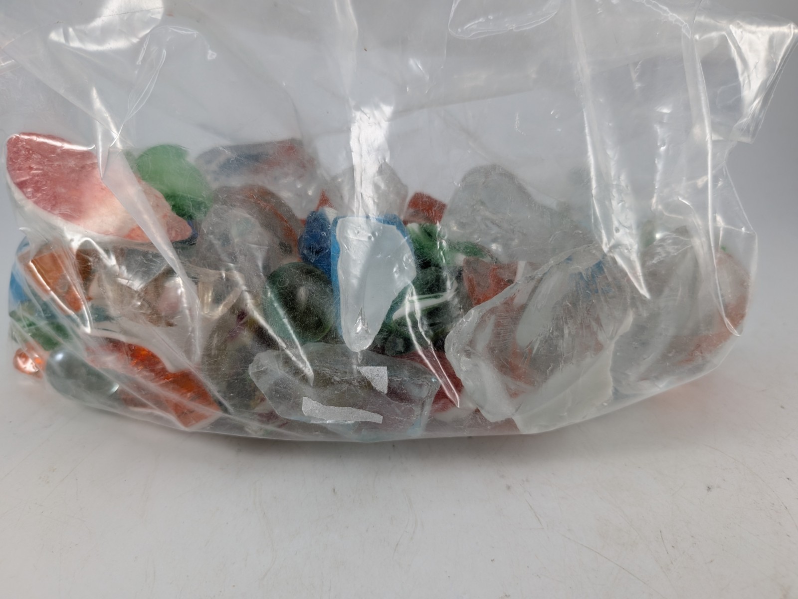 Large Mixed Sea Glass Lot Beach Glass Craft Jewelry Mosaic Clear & Colored 2 lb