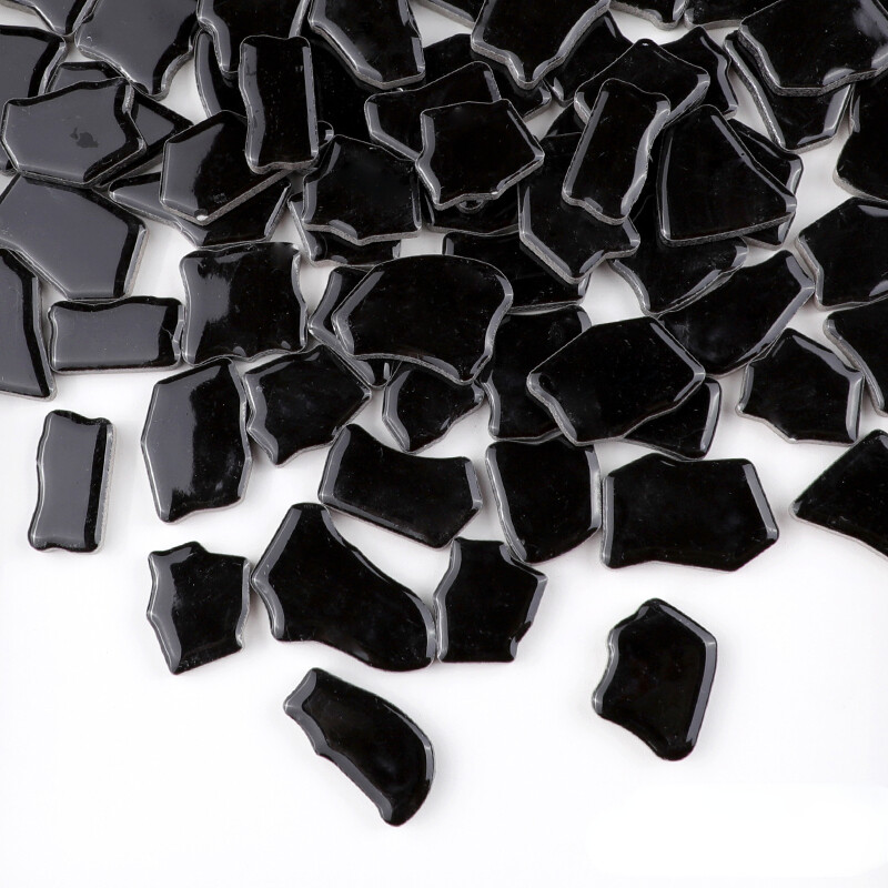 200g DIY Ceramic Mosaic Bulk Tiles Kit Mixed Shapes Supplies Art Craft Decor