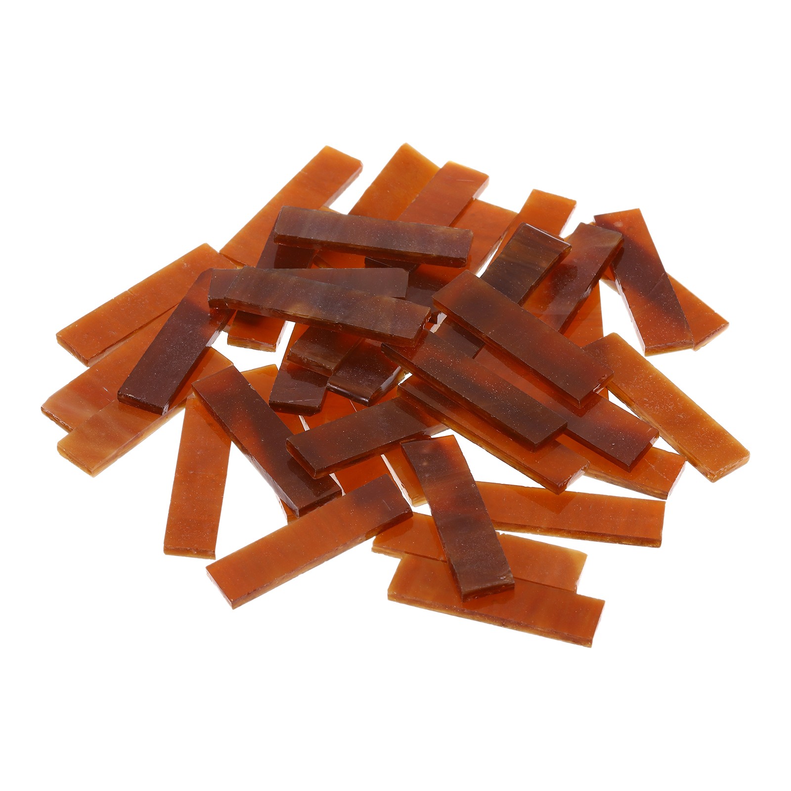 Stained Glass Strip, Maroon Mosaic Tiles 200g/7.05 oz