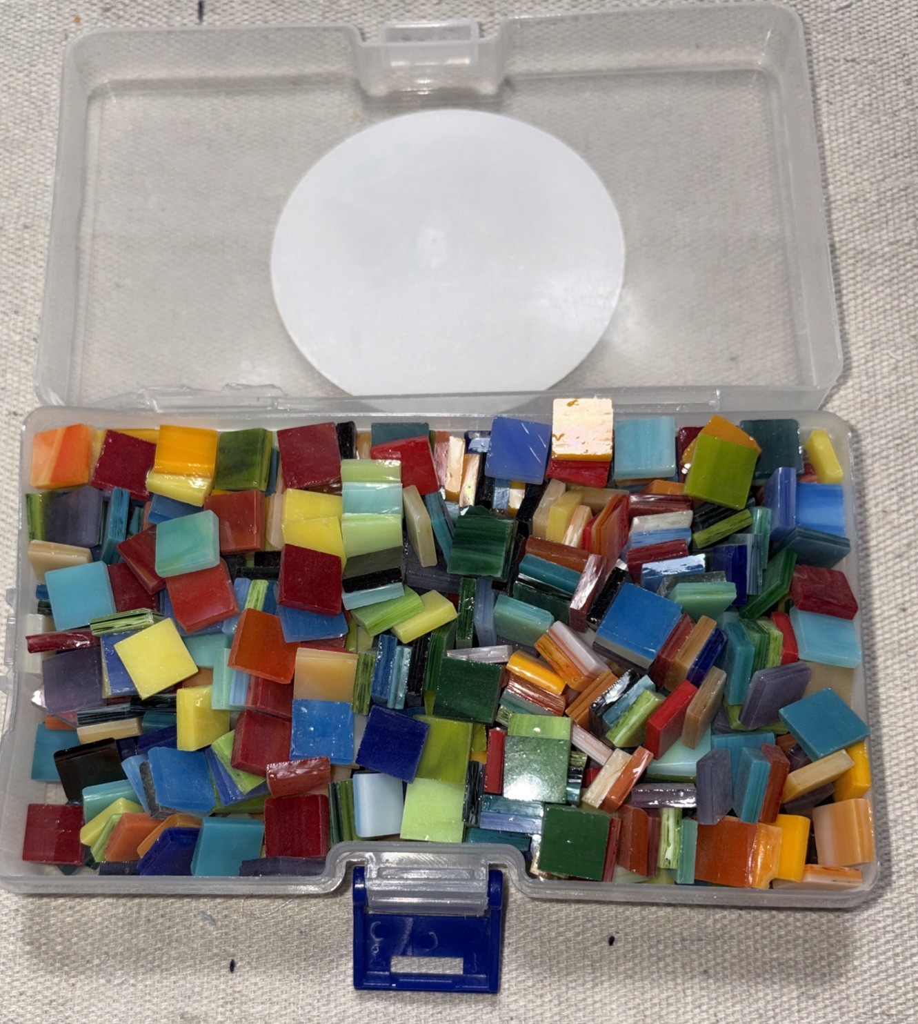 800 Pieces Mosaic Tiles Stained Glass – Assorted Colors for Art Craft and Hom…
