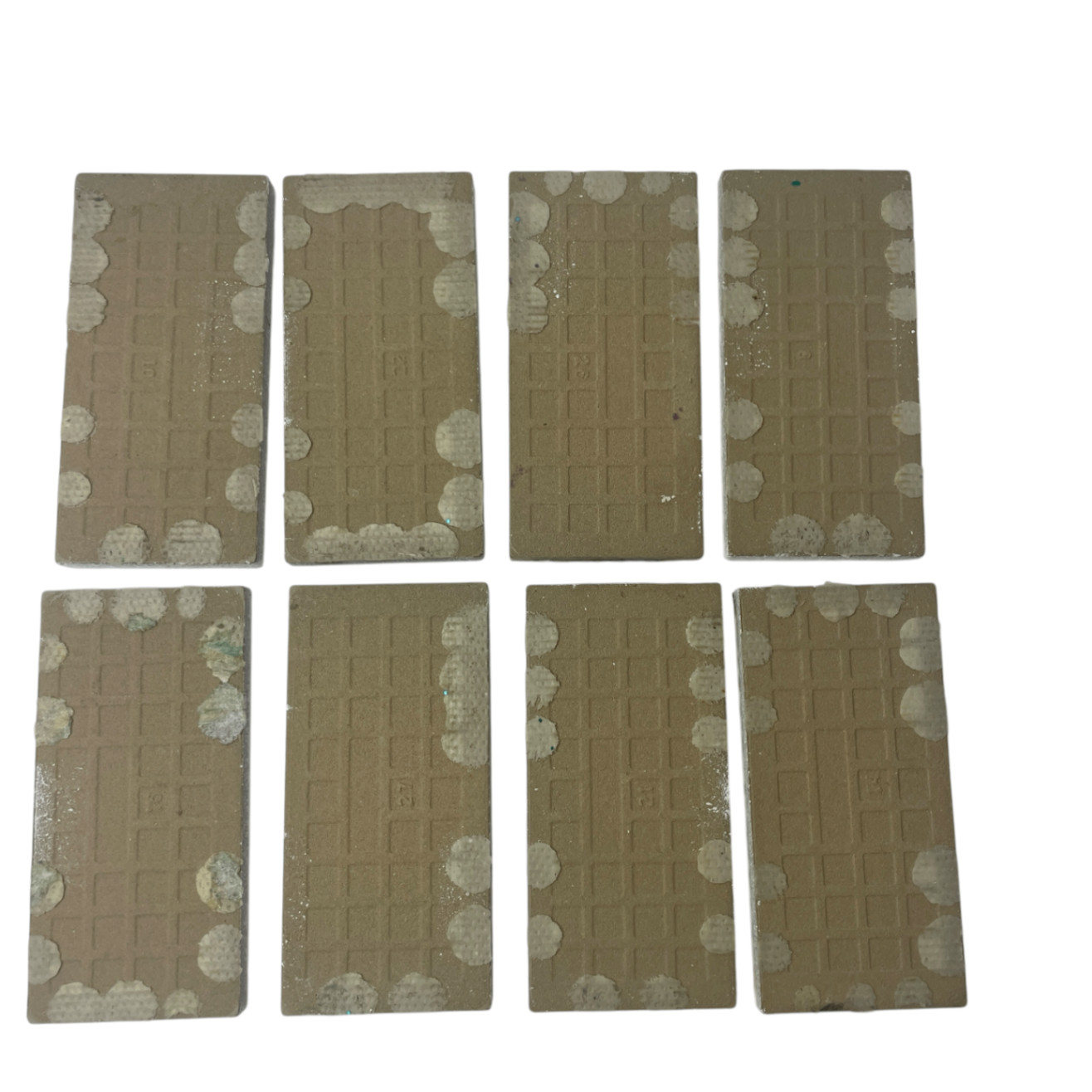 Decorative Mosaic Tiles Lot of 8 Mixed Floral Nautical Vintage Designs