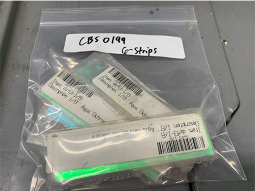 CBS Dichro – 6 Dichro Strips – 90 COE – CBS 0199