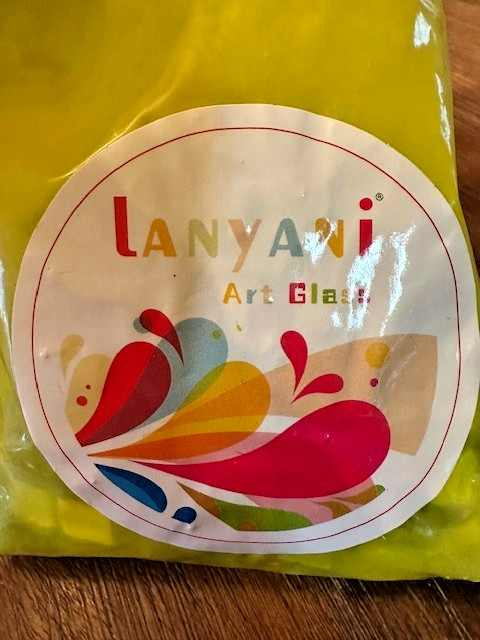Lanyani Mixed Colors and Shapes Art Glass Mosaic Tiles for Crafts and Hobbies