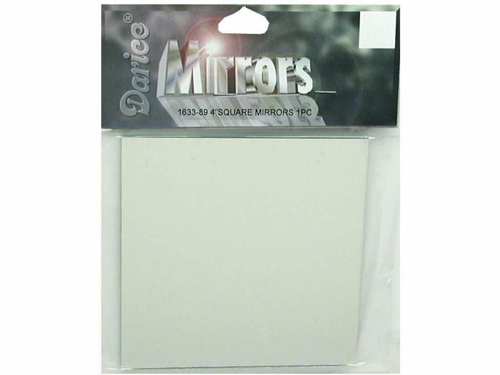 4 inch Darice Square Mirror 1 Piece 1633-89
