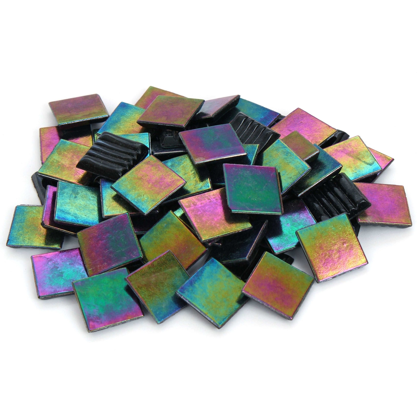 Milltown Merchants Iridescent 3/4″ Mosaic Tiles – Indoor/Outdoor Projects