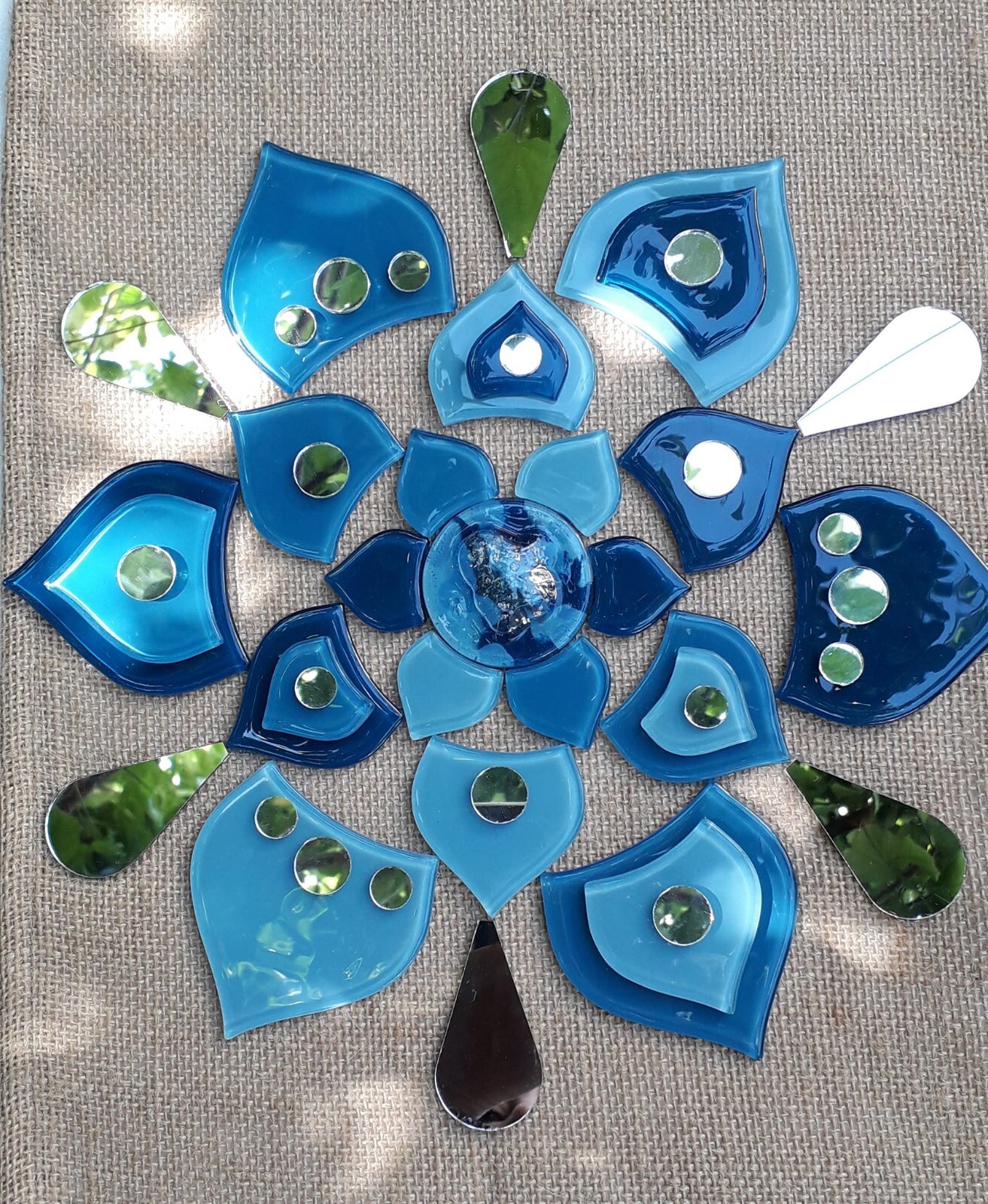 Mosaic Glass Tiles for crafts. MANDALA 30PCS. 3 Sizes. 11 colors. PREMIUN QLT.