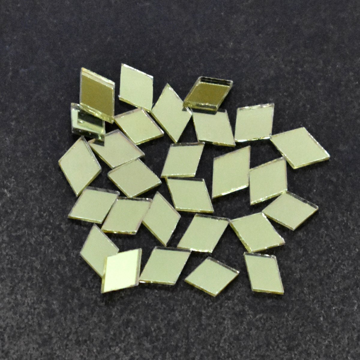 Shisha Mirror Diamond Shape Embroidery Craft Purpose Mosaic Tiles Deco Art 5-8MM