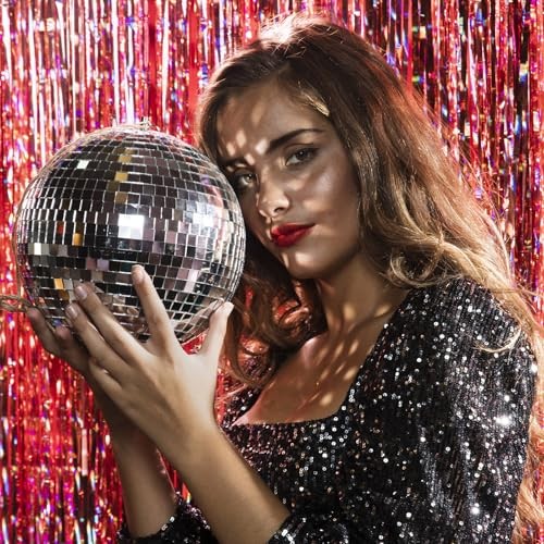 9000 PCS/20 Sheets Mirror Tiles Self Adhesive, 10x10mm Disco Tiles for DIY