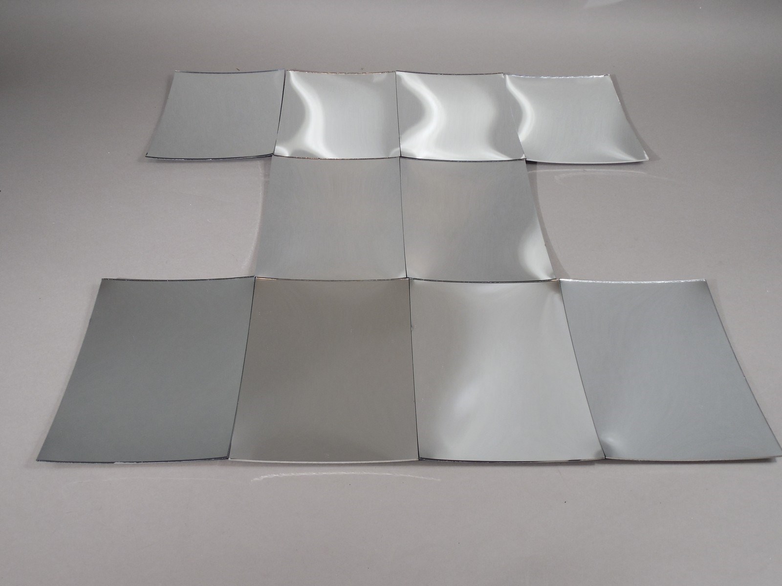 Lot of 10 Rectangle Concave Glass Mirror 5 7/8″ x 7 7/8″