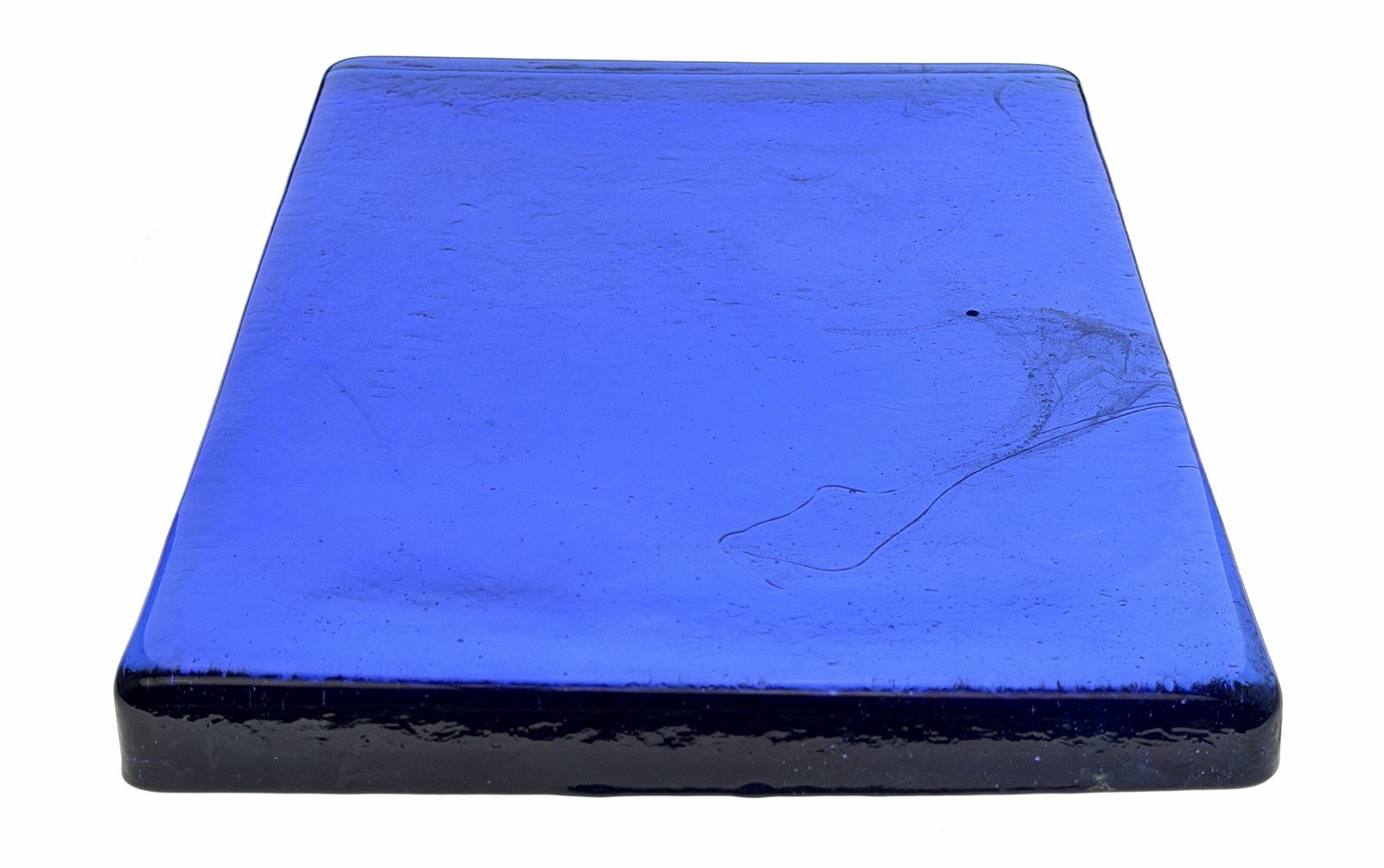 Blenko Handmade Glass Dalle de Verre Architectural Glass Block In Blue ￼