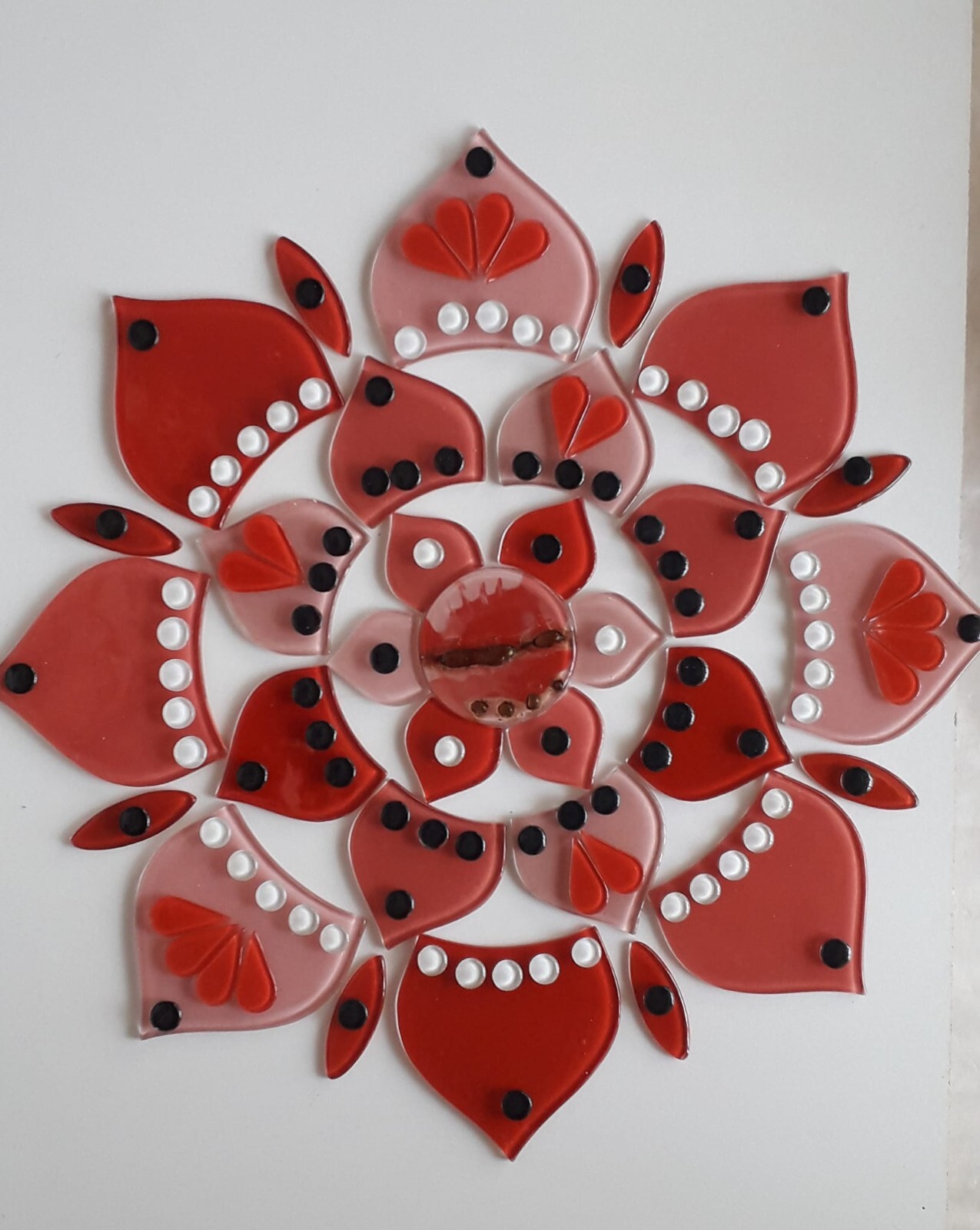 Mosaic Glass Tiles for crafts. MANDALA 30PCS. 3 Sizes. 11 colors. PREMIUN QLT.