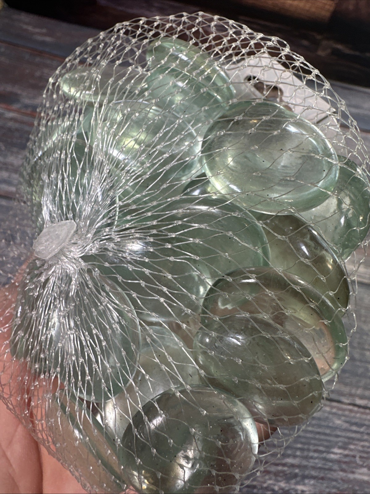 CLEAR Glass Gems Decorative Accents- Bundle Of 3 Packs 2.5lbs